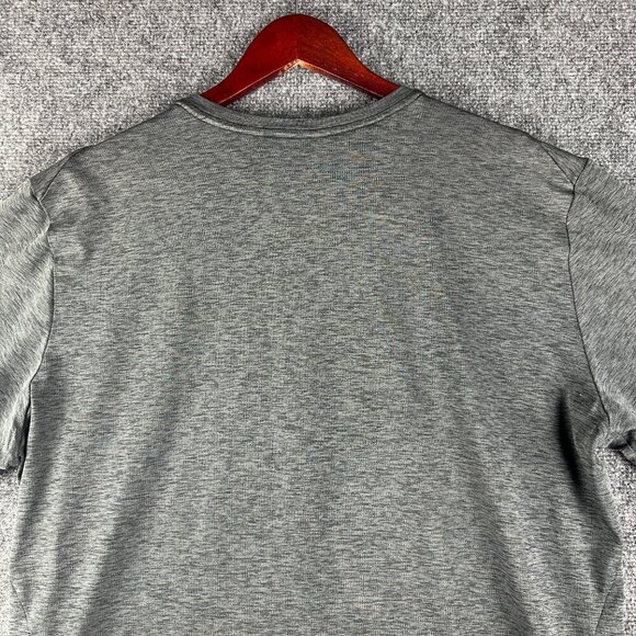 Nike Tee Shirt Mens XL Gray Dri Fit Short Sleeve Crew Neck Pullover Logo - Picture 9 of 9